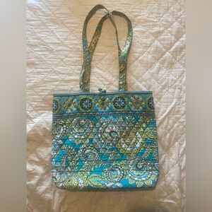 Vera Bradley Peacock Tote Bag